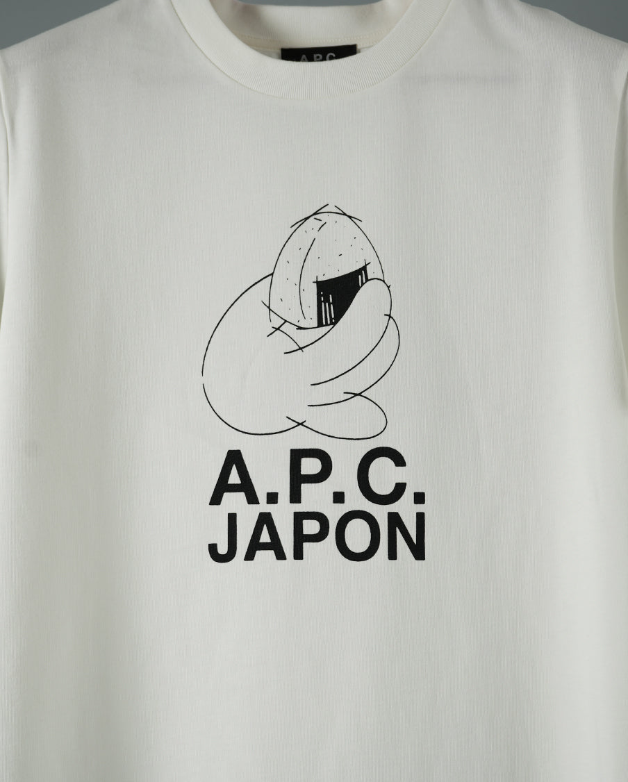 A.P.C. JAPAN Special Onigiri T Shirt _ ONIGIRI