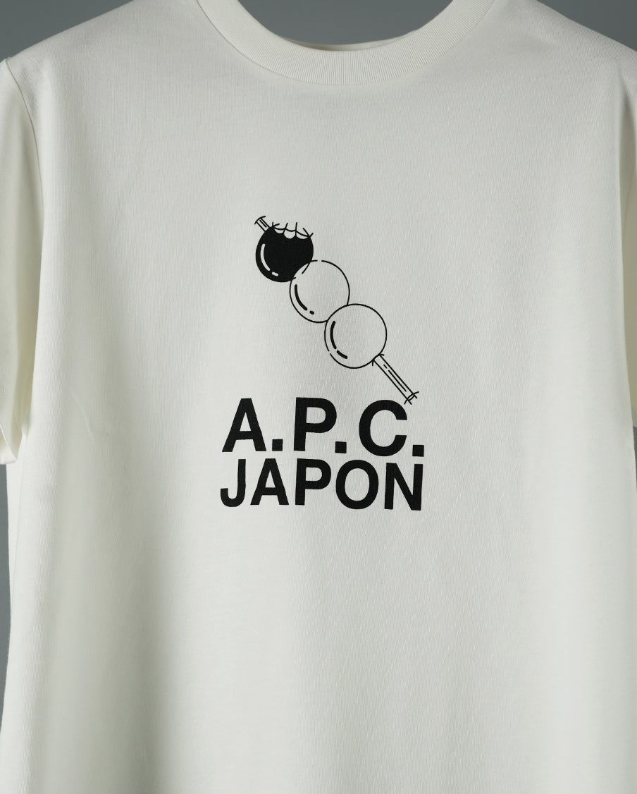 A.P.C. JAPAN Special Onigiri T Shirt _ EDAMAME