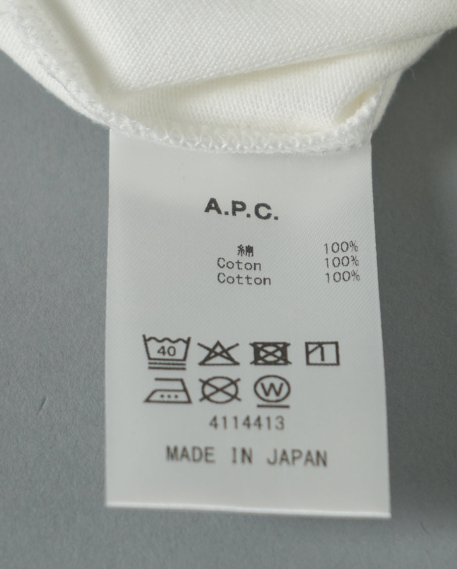 A.P.C. JAPAN Special Onigiri T Shirt _ EDAMAME