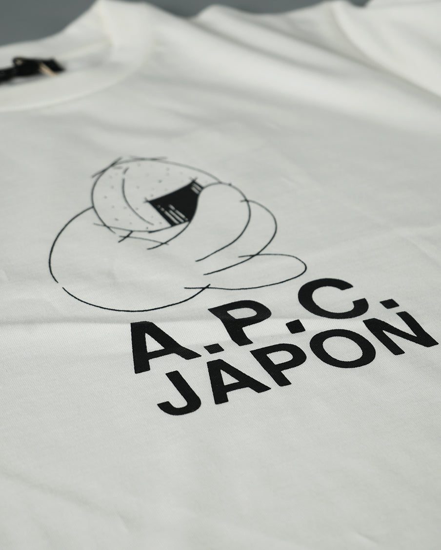 A.P.C. JAPAN Special Onigiri T Shirt _ ONIGIRI