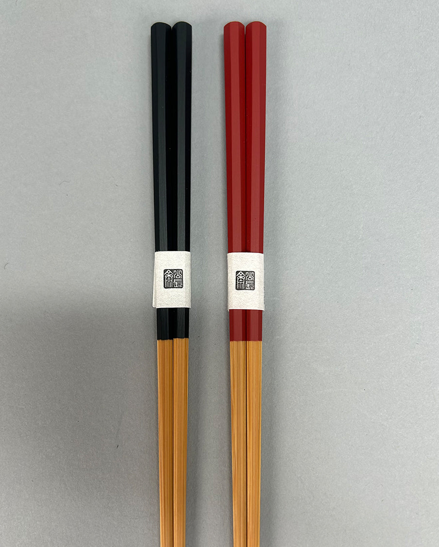 Red & Black Chopstick Set