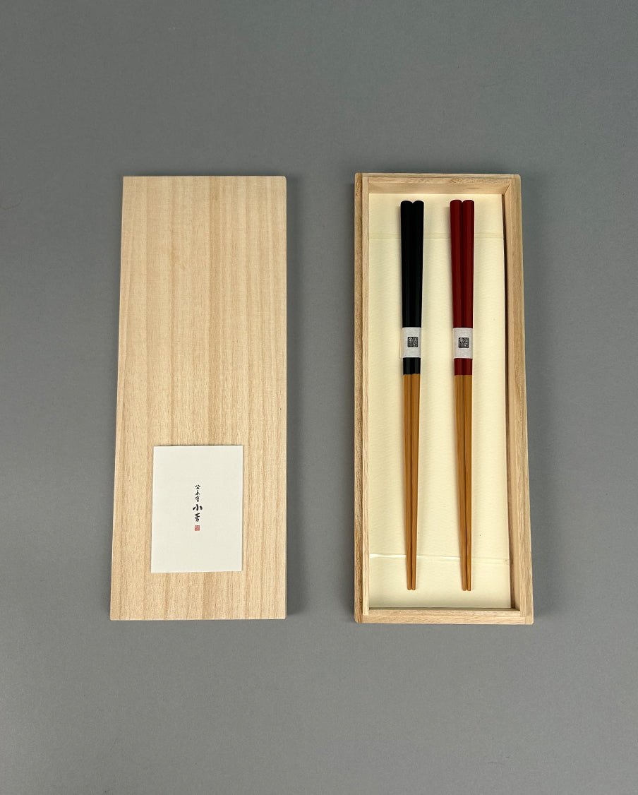 Red & Black Chopstick Set