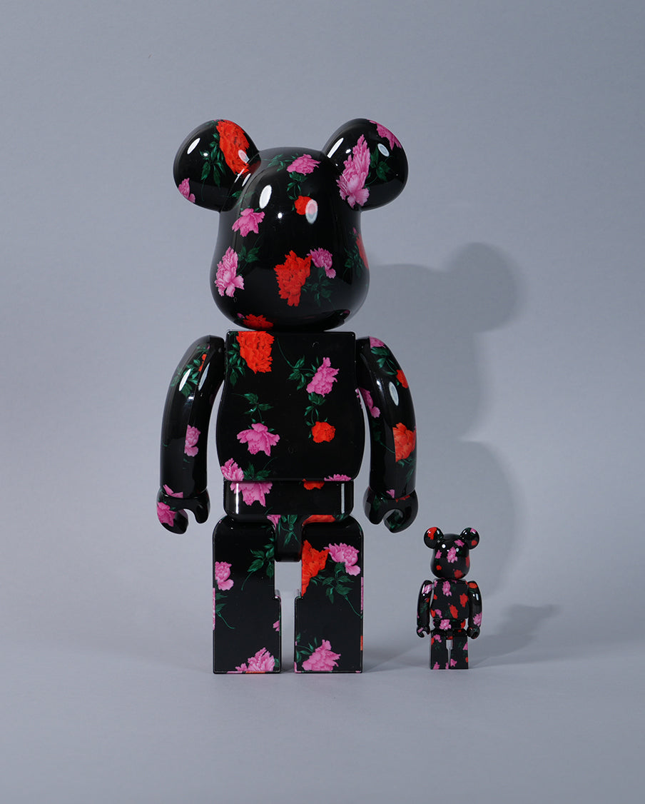 WILDSIDE(Yohji Yamamoto)-BE@RBRICK "peony"(牡丹) 100% & 400%
