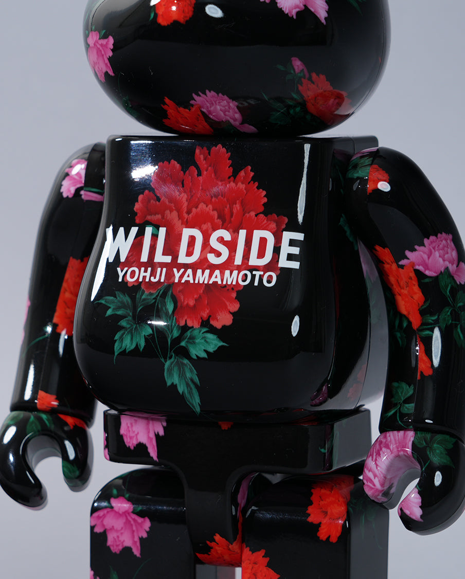 WILDSIDE(Yohji Yamamoto)-BE@RBRICK "peony"(牡丹) 100% & 400%