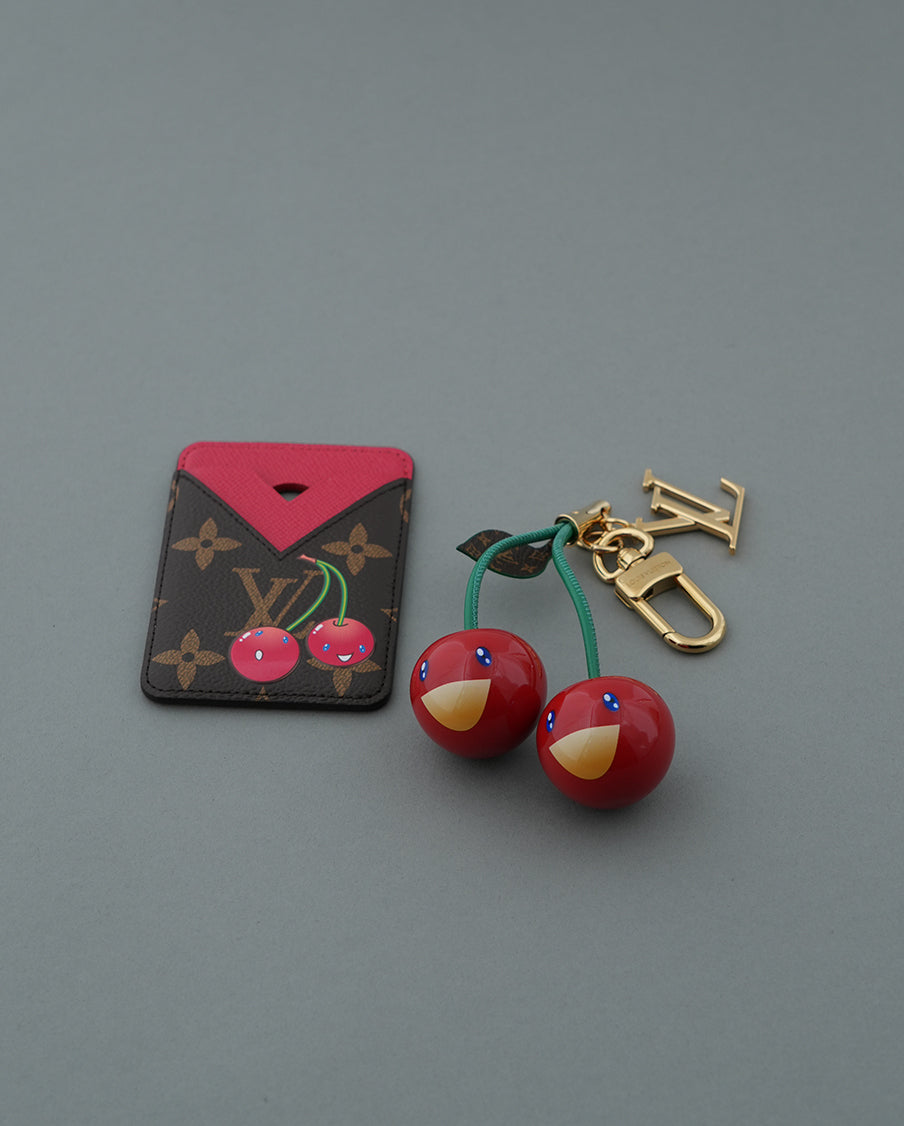 LV × Takashi Murakami Magnetic Card Holder