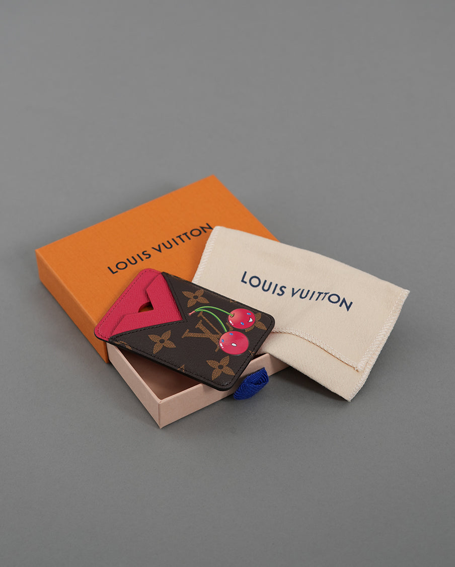 LV × Takashi Murakami Magnetic Card Holder