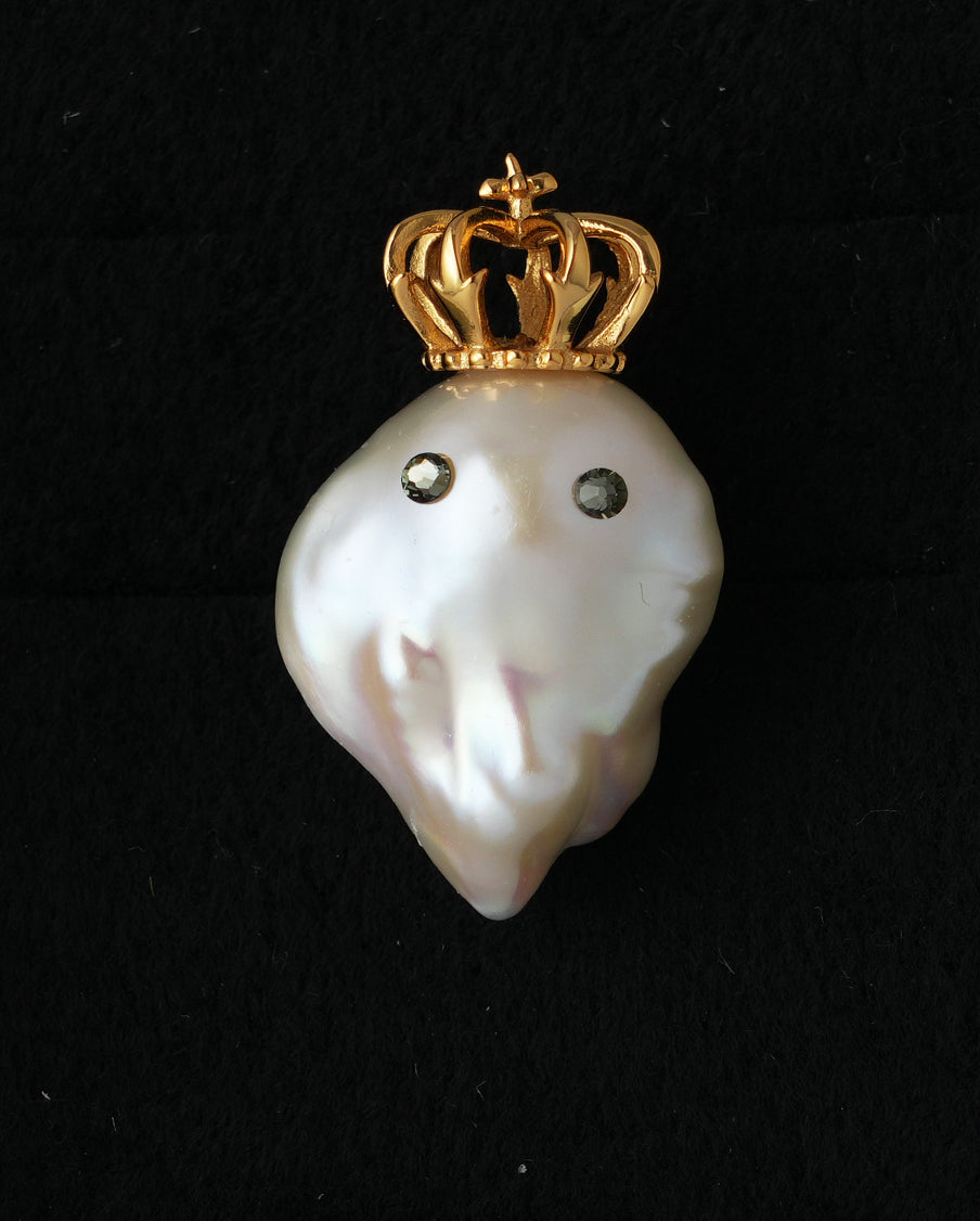 Larica-Baroque Pearl Pendant Top-King Ghost