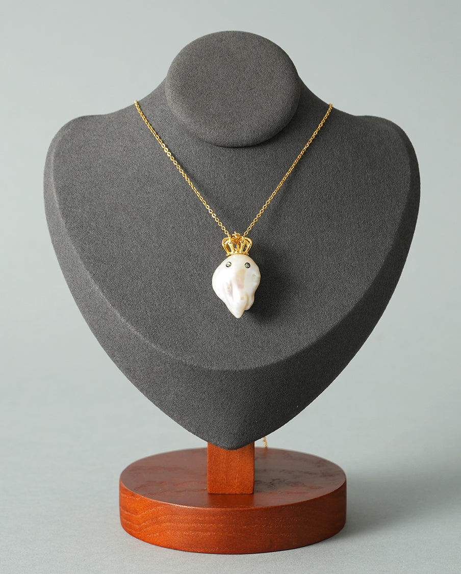 Larica-Baroque Pearl Pendant Top-King Ghost