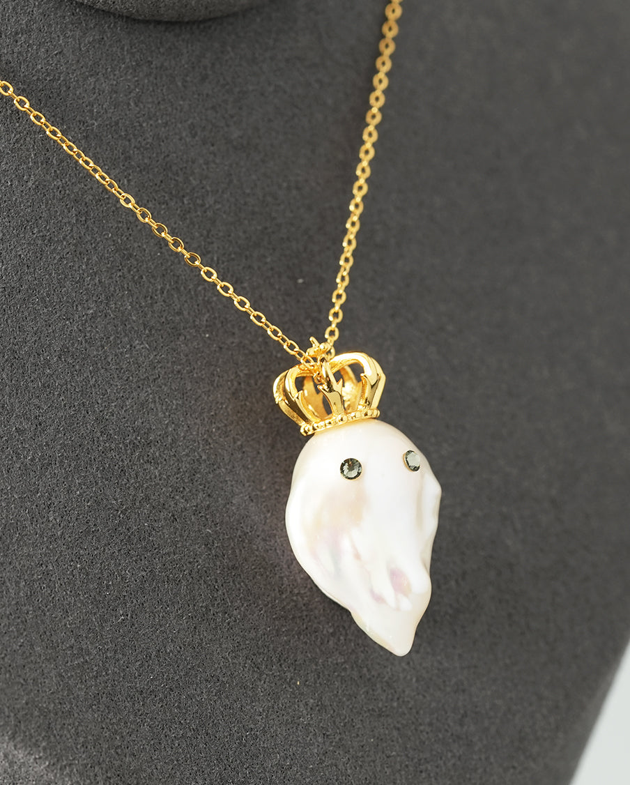 Larica-Baroque Pearl Pendant Top-King Ghost