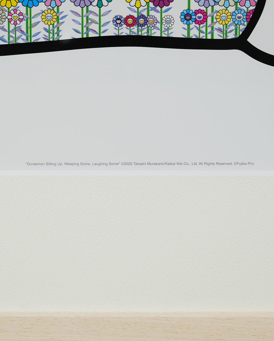 Takashi Murakami - Doraemon Sitting Up: Weeping Some, Laughing Some