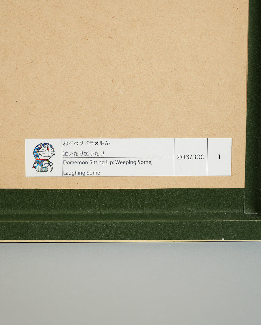 Takashi Murakami - Doraemon Sitting Up: Weeping Some, Laughing Some