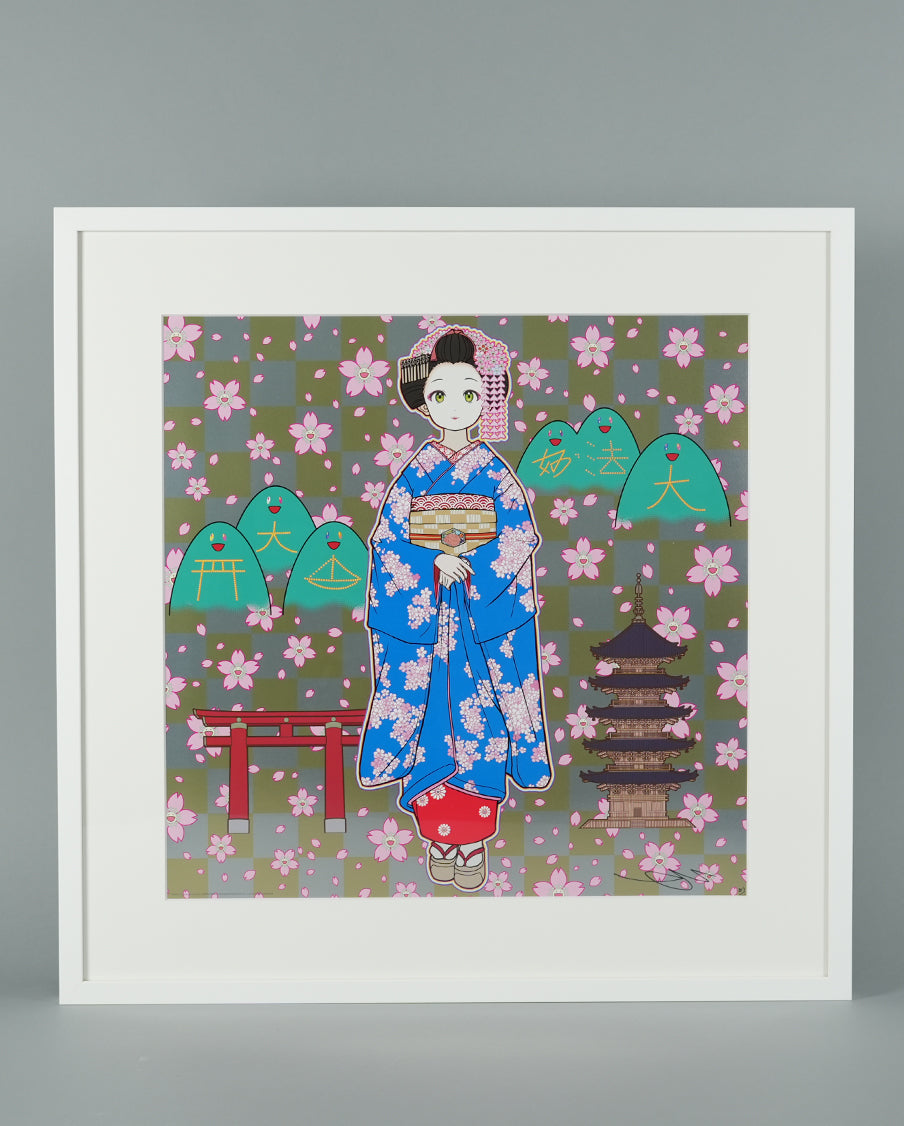 Takashi Murakami - Maiko in Springtime Kyoto