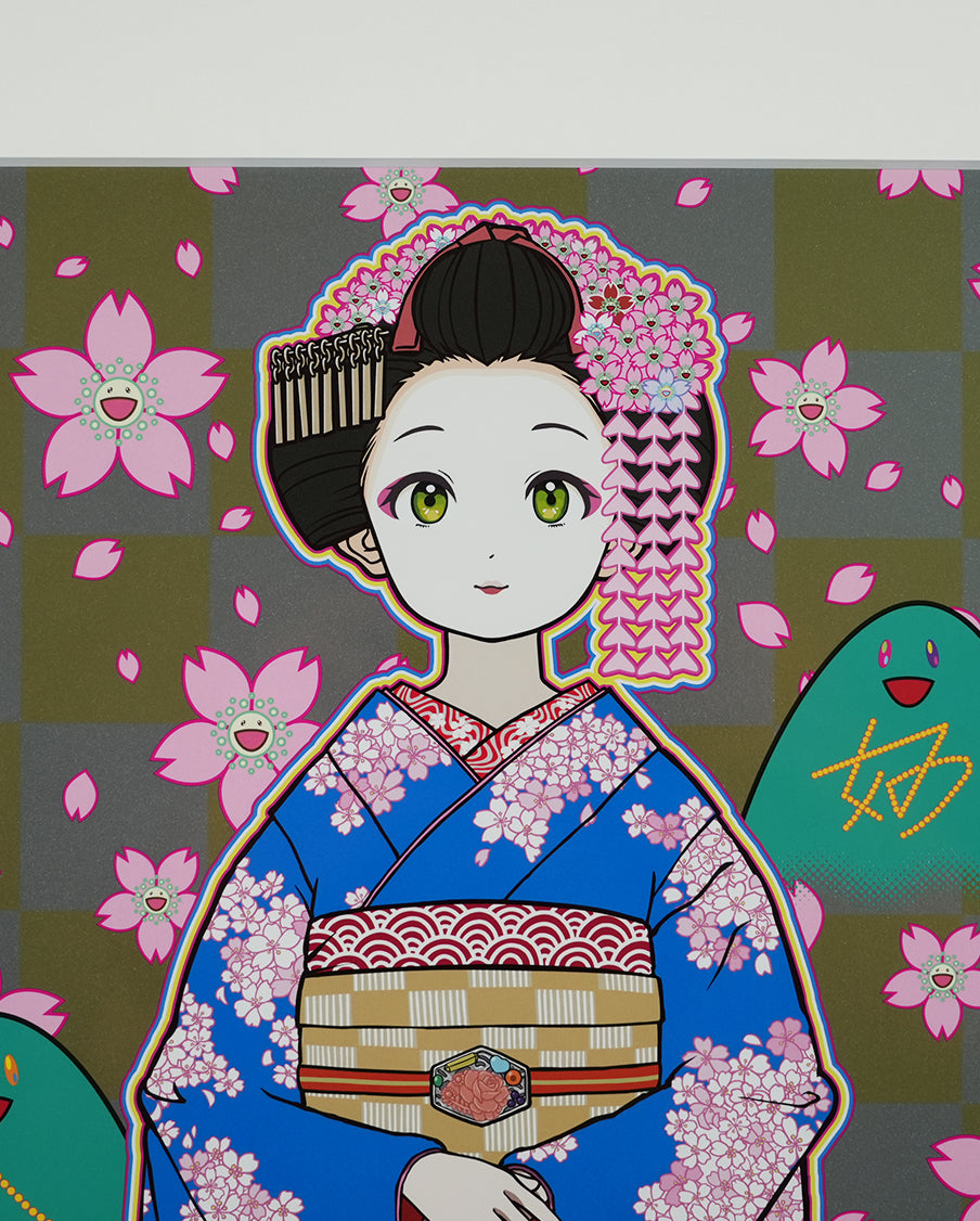 Takashi Murakami - Maiko in Springtime Kyoto