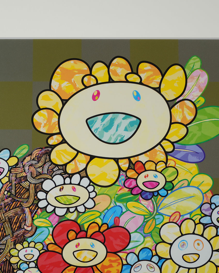 Takashi Muarakami - Flowers in a Basket