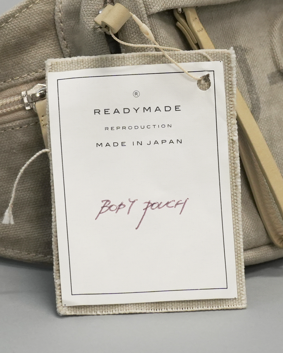 READYMADE-BODY POUCH-WHITE