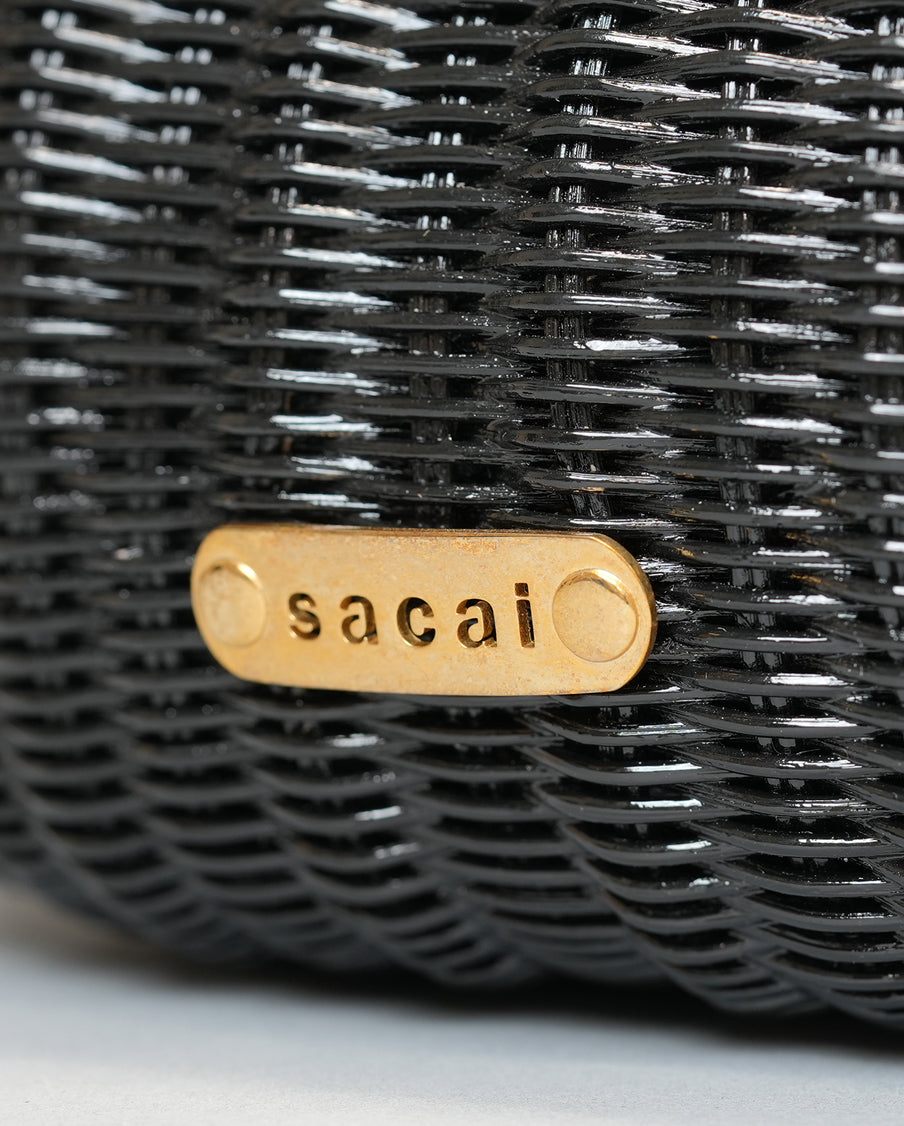 Rattan Round Bag Black – J LOS ANGELES​