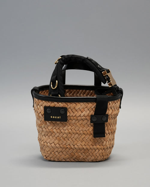 SACAI-Hybrid Marche Micro Bag-Natural – J LOS ANGELES​