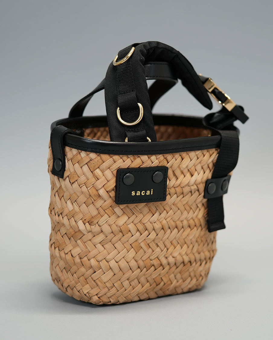 SACAI-Hybrid Marche Micro Bag-Natural